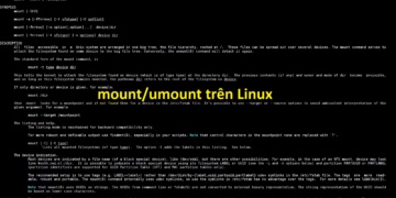 mount umount o cung hay thiet bi tren linux 4406